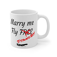 MARRY ME, FLY FREE Coffee Mug Collection by CrewCity on http://www.etsy.com